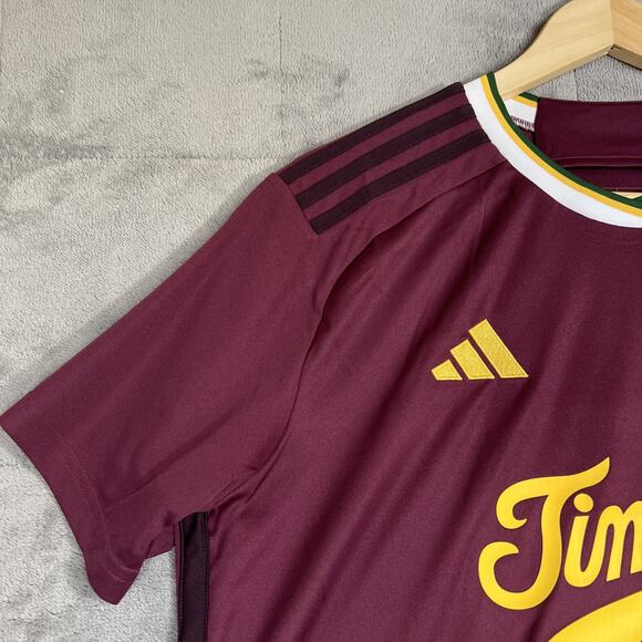 Adidas Women’s 2024 Portland Timbers Archive MLS Jersey Size XL NEW - Picture 3 of 11